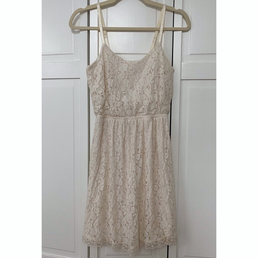 Off-White Lush Lace Dress